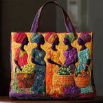 Quiltet mulepose med afrikanske kvinder Legacy WN0701015CL Quiltet mulepose