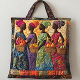 Quiltet mulepose med afrikanske kvinder Soul WN0701023CL Quiltet mulepose