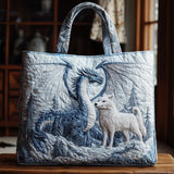 Quiltet mulepose med frost Bond Dragon WN0701049CL Quiltet mulepose