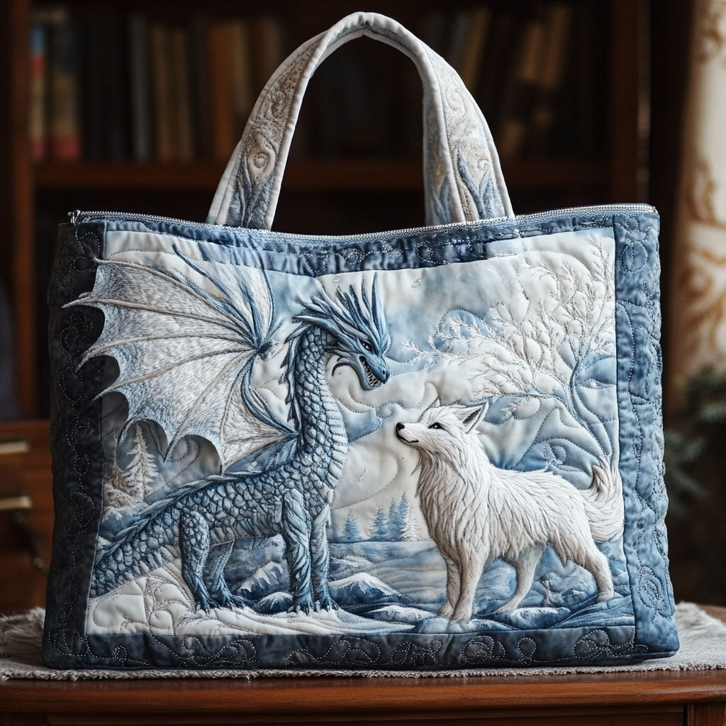 Quiltet mulepose med ancient Dragon WN0701032CL Quiltet mulepose