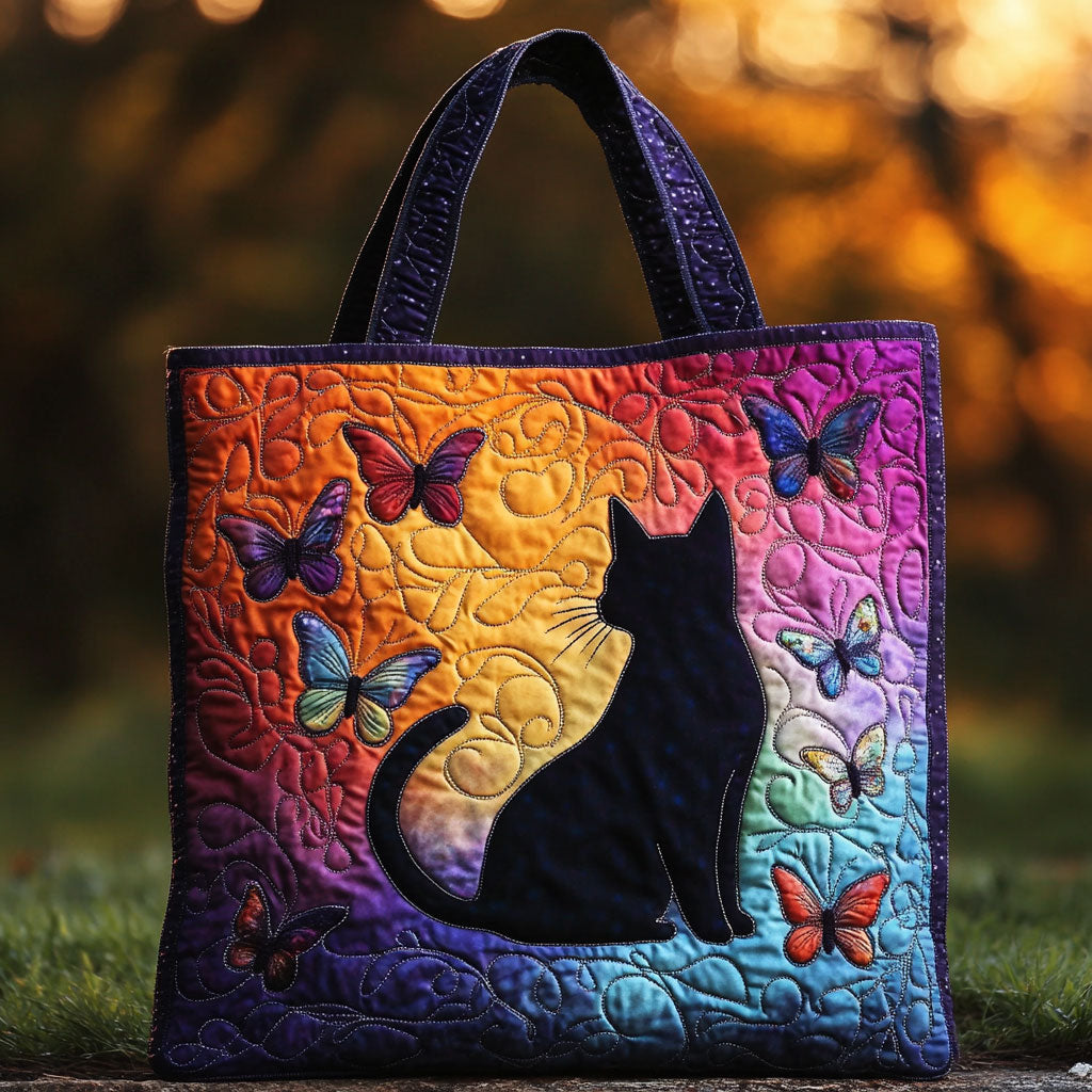 Quiltet mulepose med moonhalo Cat WN0701066CL Quiltet mulepose