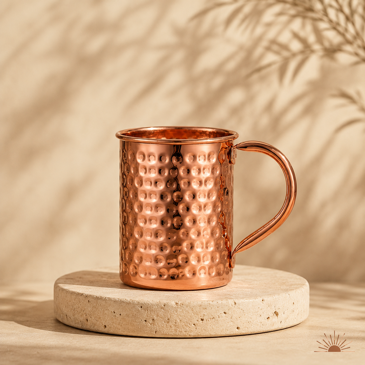 Clara Veyra Hammered Copper Cup