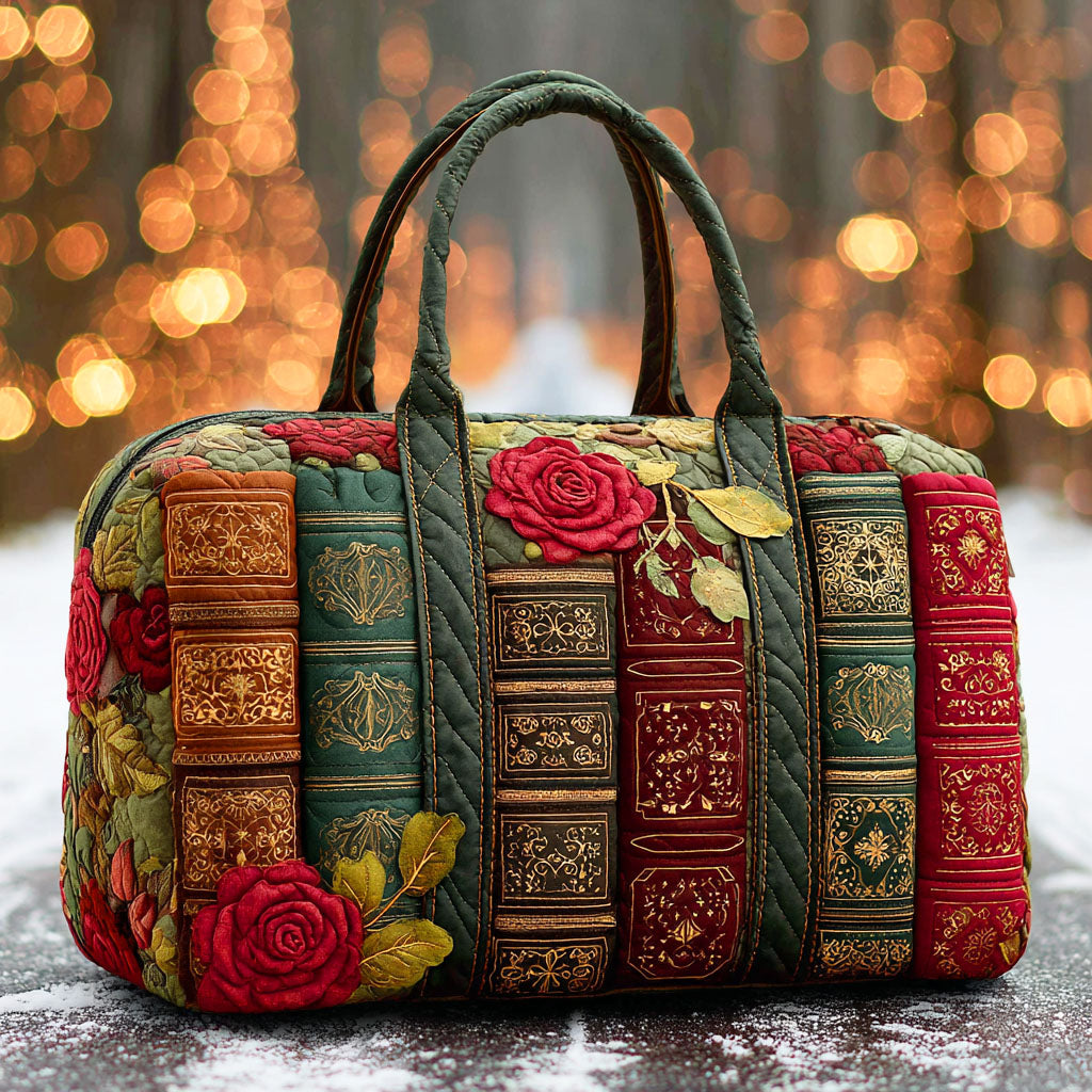 Quiltet duffeltaske