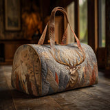 Quiltet duffeltaske