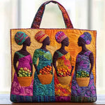 Quiltet mulepose med afrikanske kvinder Sisterhood WN0701022CL Quiltet mulepose