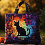 Quiltet mulepose med butterwish Cat WN0701039CL Quiltet mulepose